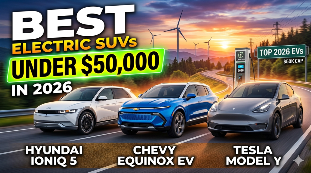 Best Electric SUVs Under $5