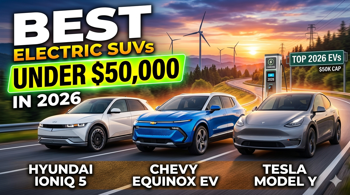 Best Electric SUVs Under $5
